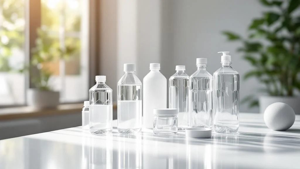 Emballages transparents en PET recyclable pour packaging professionnel et éco-responsable