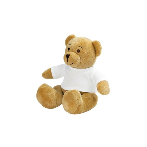 Ours en Peluche Personnalisable avec T-shirt Publicitaire 15 cm