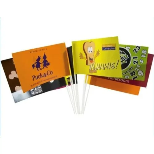 Drapeau Papier Écologique Personnalisable - 100% Biodégradable