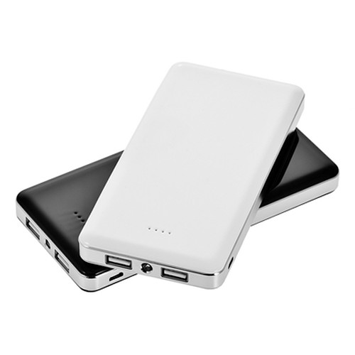 Power Bank 12000 mAh avec Lumière LED Personnalisable
