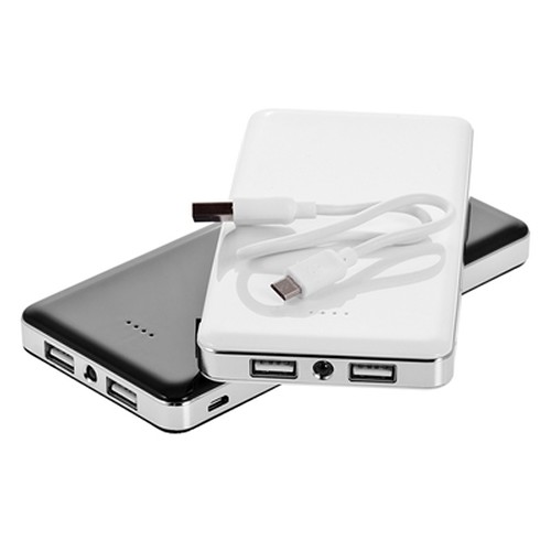 Power Bank 12000 mAh avec Lumière LED Personnalisable