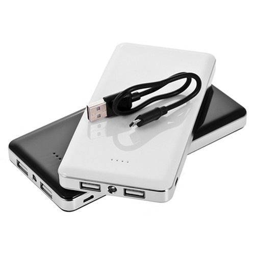 Power Bank 12000 mAh avec Lumière LED Personnalisable