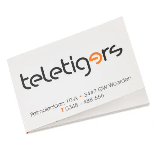 Bloc-notes repositionnable personnalisé 52x75mm - 100 feuilles