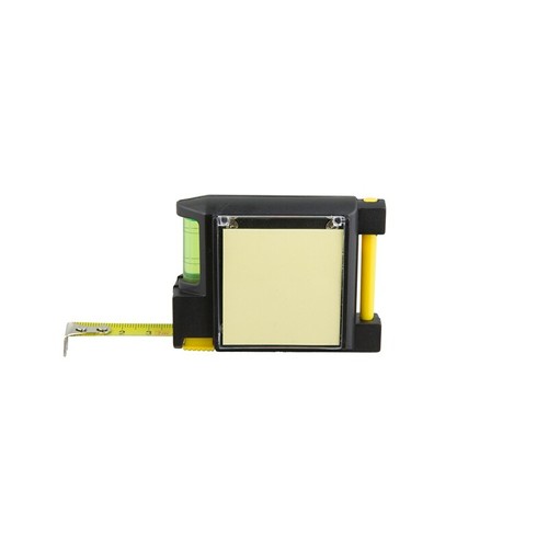 Mètre-ruban multifonction 2m avec carnet et stylo personnalisable
