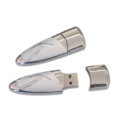 Clé USB Luxe en Métal Zamac - Personnalisable par Gravure Laser