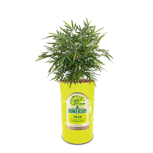 Jardinière Baril Acier 120L Personnalisable Full Colour