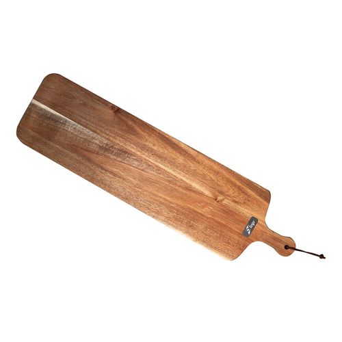 Planche à découper XXL en acacia massif personnalisable 80 cm