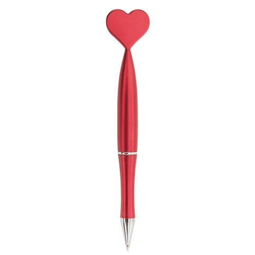 Stylo Bille Métallisé Personnalisable CUORE - Écriture Bleue