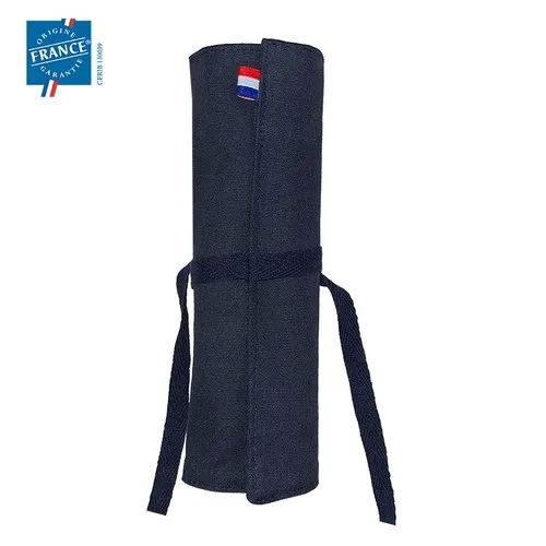 Set Couverts Inox avec Pochette Coton Recyclé - Origine France Garantie