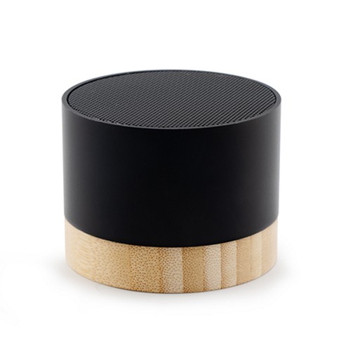 Enceinte Bluetooth 3W Aluminium Recyclé et Bambou Personnalisable