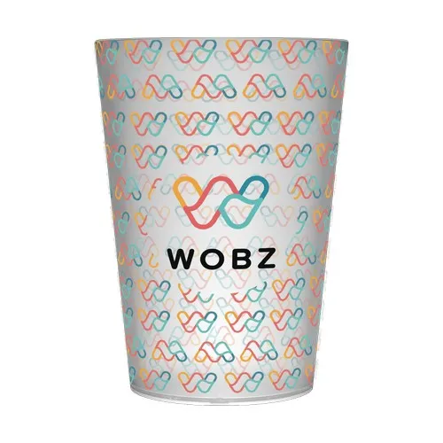 Gobelet réutilisable personnalisé 25-28cl - Quadrichromie