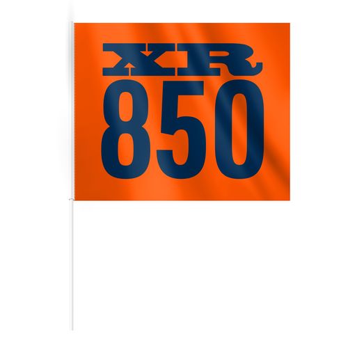 Drapeau Publicitaire Éco-Responsable RPET 45x30 cm avec Hampe
