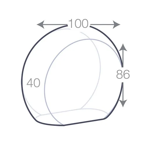 Trophée Rond en Verre Optique Personnalisable - Fabrication Express