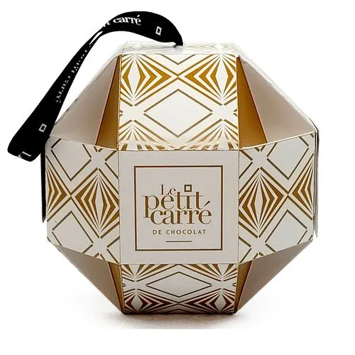 Boule de Noël Personnalisable 11 cm avec Chocolats Assortis - 75g