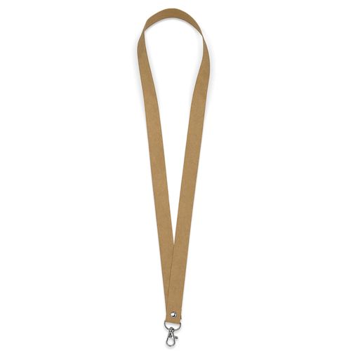 Lanyard Papier Kraft Personnalisable - Éco-responsable 20mm