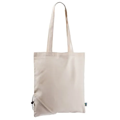 Sac de courses pliable en coton équitable personnalisable