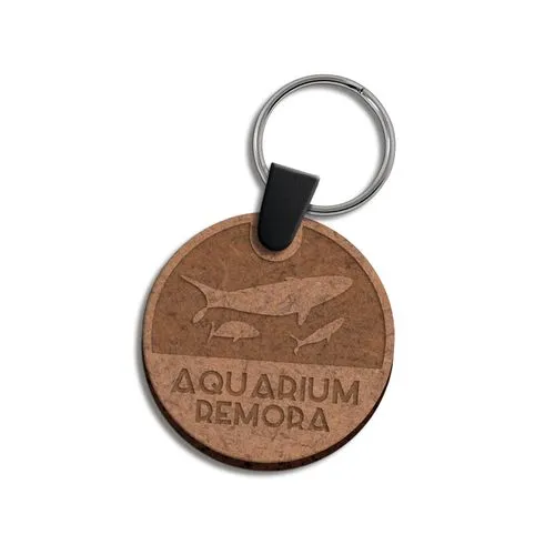 Porte-clés personnalisé MDF 3mm - Découpe sur mesure dès 100 ex