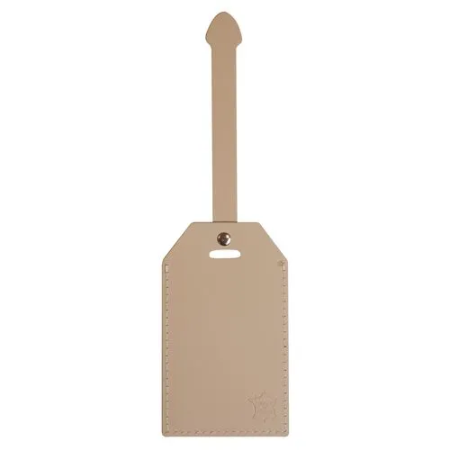 Porte-étiquet.cuir MILOU
