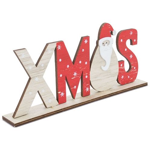 Set de 5 Décorations de Noël en Bois Personnalisables