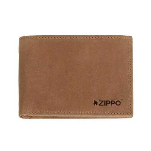 Zippo Nappa Bi-Fold Wallet Black