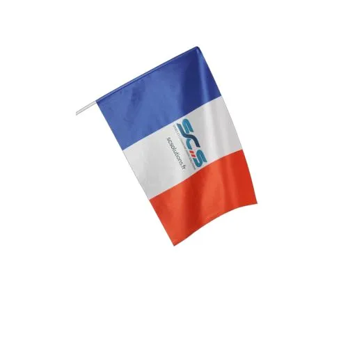 Drapeau Polyester 75D Personnalisé Anti-Feu M1 sur Hampe