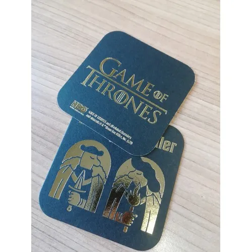 Sous-verres personnalisés en polypropylène - Format standard et sur-mesure