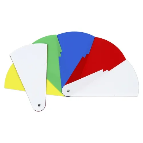 Éventail personnalisé avec sérigraphie - Communication visuelle originale