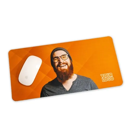 Sous-main publicitaire personnalisable - Surface imperméable et lavable