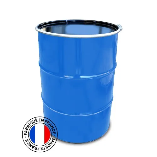 Baril Publicitaire 200L RAL Personnalisable - Fabrication Française