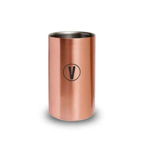 Rafraîchisseur à vin en cuivre personnalisable - Double paroi isolante