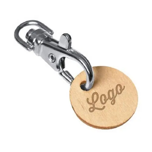 Jeton de caddie BOIS FAIT EN FRANCE