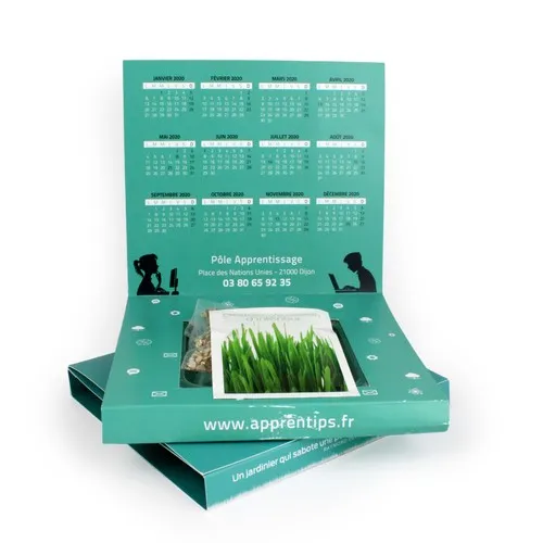 Bocal à Germer Personnalisable - Kit Écologique Publicitaire