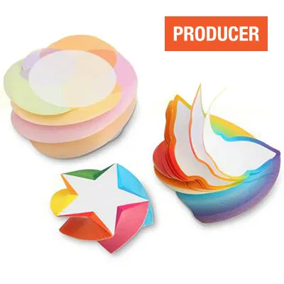 Bloc-notes 3D hélicoïdal personnalisable - Forme originale