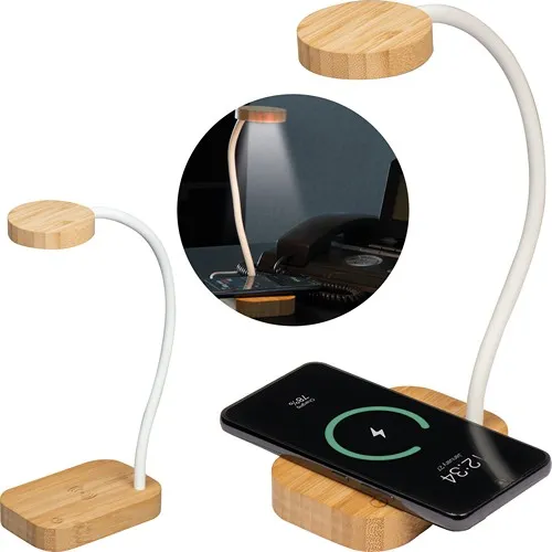 Lampe de Bureau LED Tactile Rechargeable - Personnalisable par Gravure