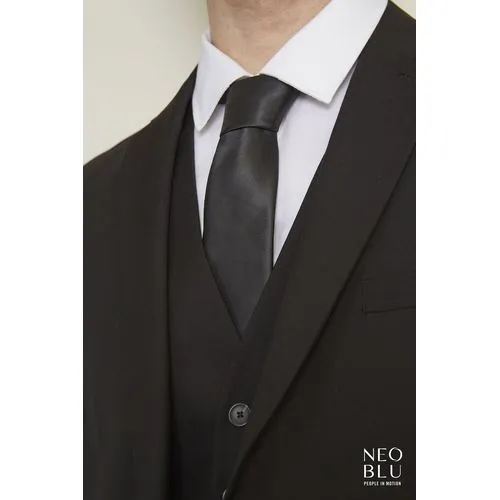 Cravate Club Faux Uni Personnalisable - Élégance Professionnelle