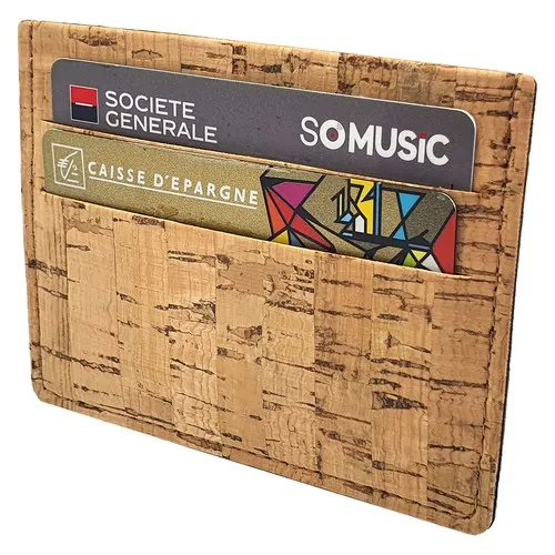 PORTE-CARTES HORIZONTAL AVEC OU SANS ANTI-RFID LIEGE - MADE IN EUROPE