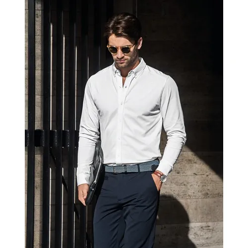 Chemise Piqué Homme Kingston - Coton Bio Personnalisable