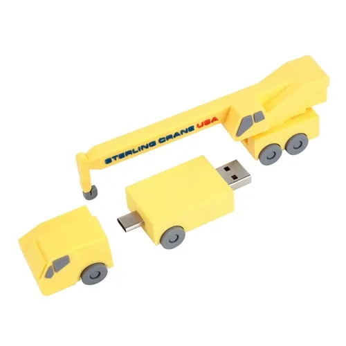 Clé USB OTG Sur Mesure (3D) USB 2.0 64GB Toutes les couleurs