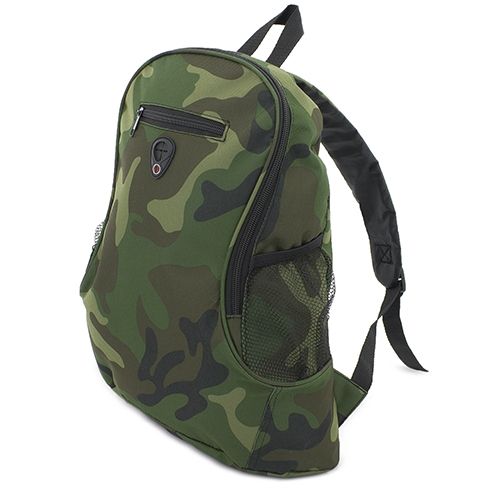 Sac à Dos Camouflage Deluxe avec Sortie Écouteurs Personnalisable