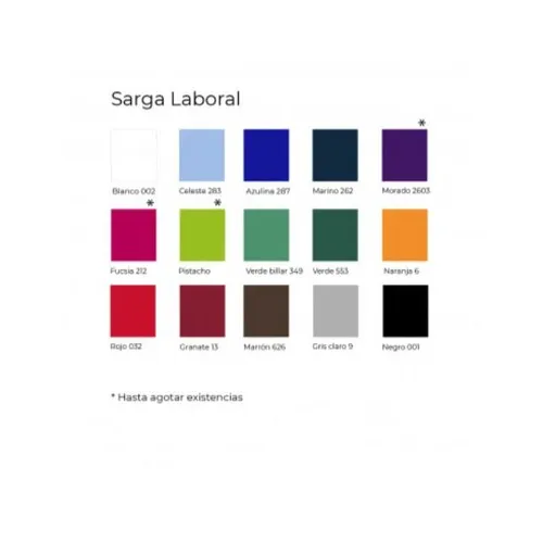 Tablier Serveur Long Sergé Personnalisable - 70x62cm