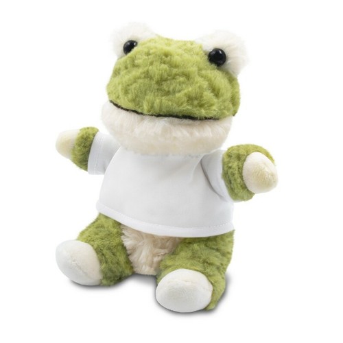 Grenouille en Peluche avec T-shirt Personnalisable | 18 cm
