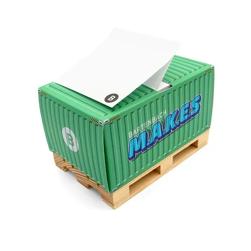 Z-Notes sur Mini-Palette Personnalisables - Coffret Cadeau Bureau