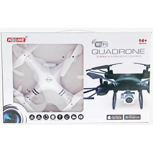 DRONE 4 HÉLICES, PLIABLE AVEC CAMÉRA 480¨P