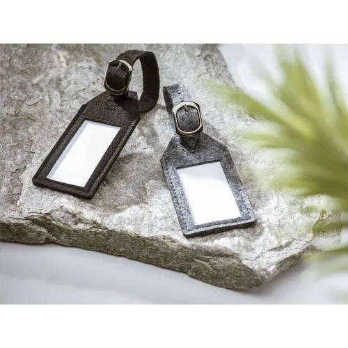 RPET Felt GRS Luggage Tag étiquette de bagage