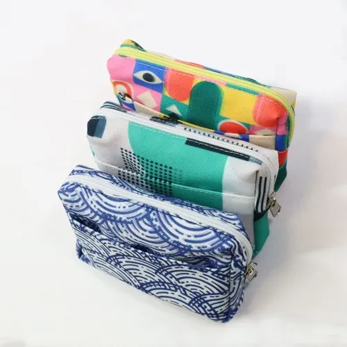 Porte-monnaie RPET personnalisable pour cartes et monnaie