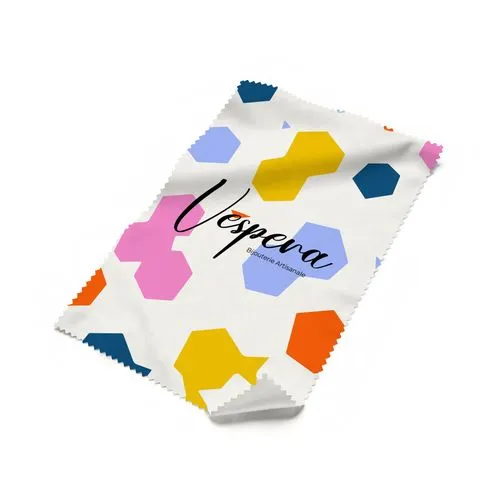 Essuie-Lunettes Microfibre Personnalisé 100x150mm - Sublimation Totale