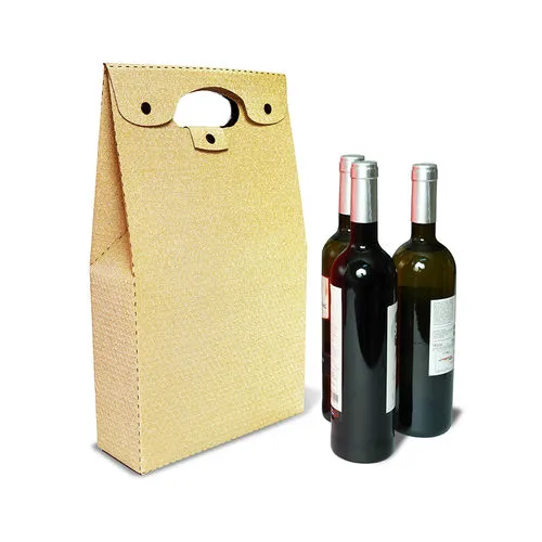 Emballage à Bulles 3 Bouteilles - Protection Éco-responsable