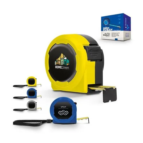 Mètre Ruban Personnalisable 3m - Coque Plastique ABS Résistante