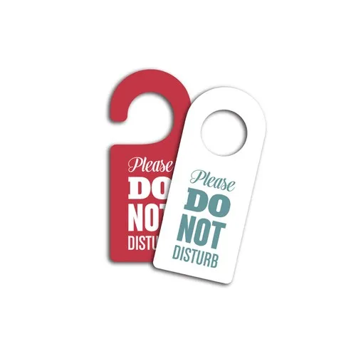 Accroche-Porte Personnalisé - Impression Sérigraphie Recto-Verso