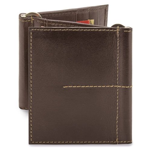 Porte-cartes en cuir personnalisable par sérigraphie